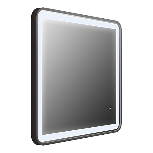 Зеркало IDDIS, CLO8000i98 Cloud 80х70 см, черный купить недорого в интернет-магазине Керамос
